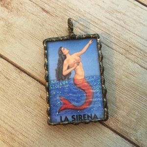 Two-sided Mermaid Pendant